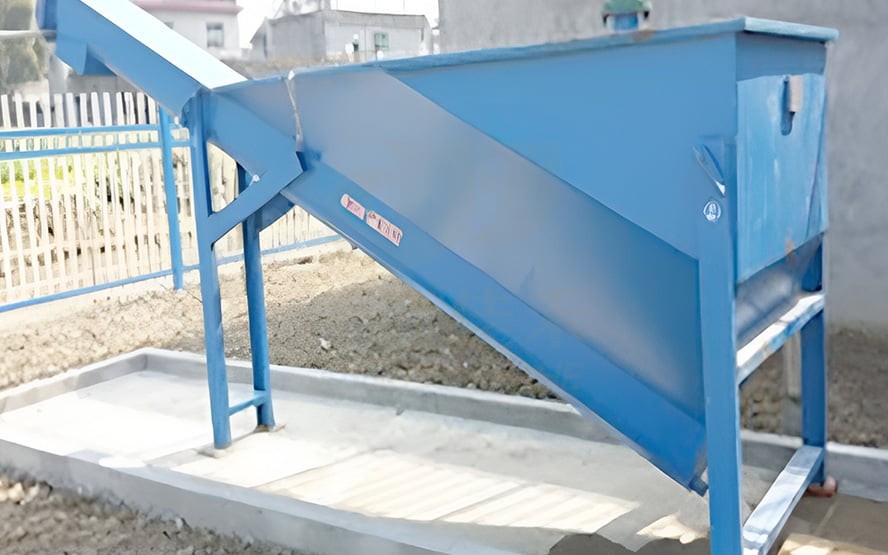 螺旋葉片作用在螺旋式砂水分離器中的參數(shù)原理